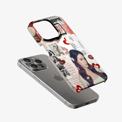 Lana Del Rey Sticker Phone Case