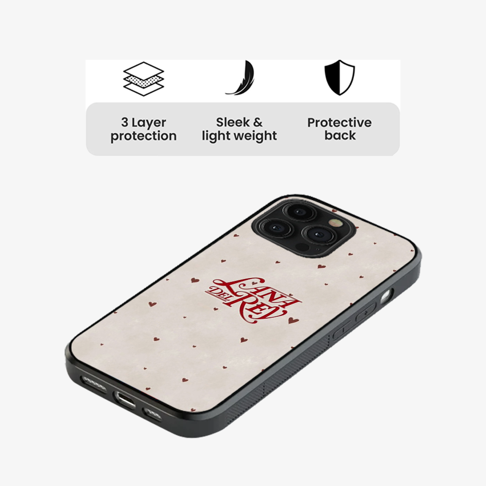 Lana Del Rey Hearts Phone Case