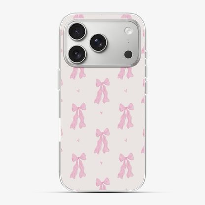 Coquette Pink Bow Phone Case