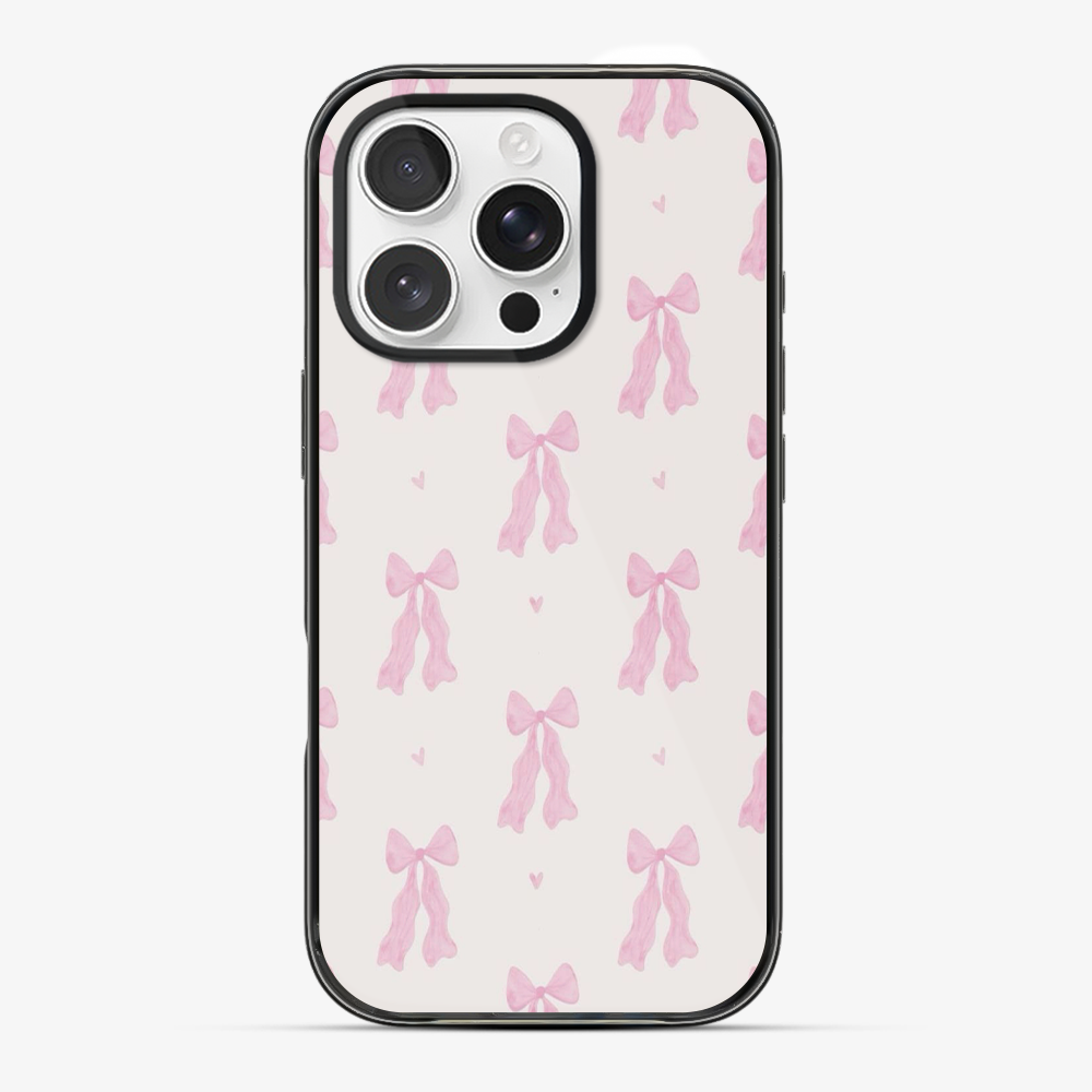 Coquette Pink Bow Phone Case