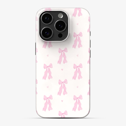 Coquette Pink Bow Phone Case