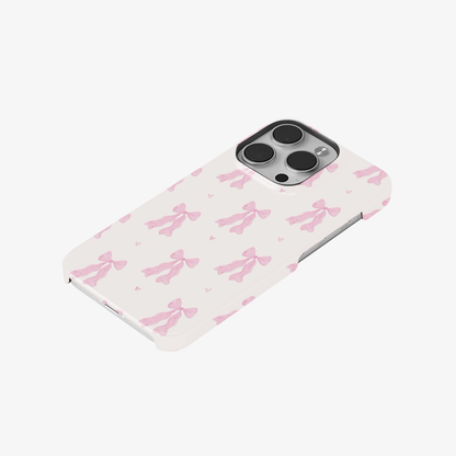 Coquette Pink Bow Phone Case