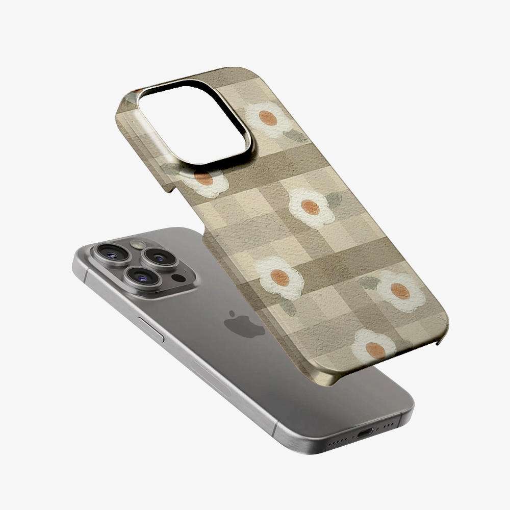 Checkered Flower Phone Case