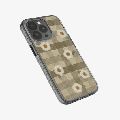Checkered Flower Phone Case