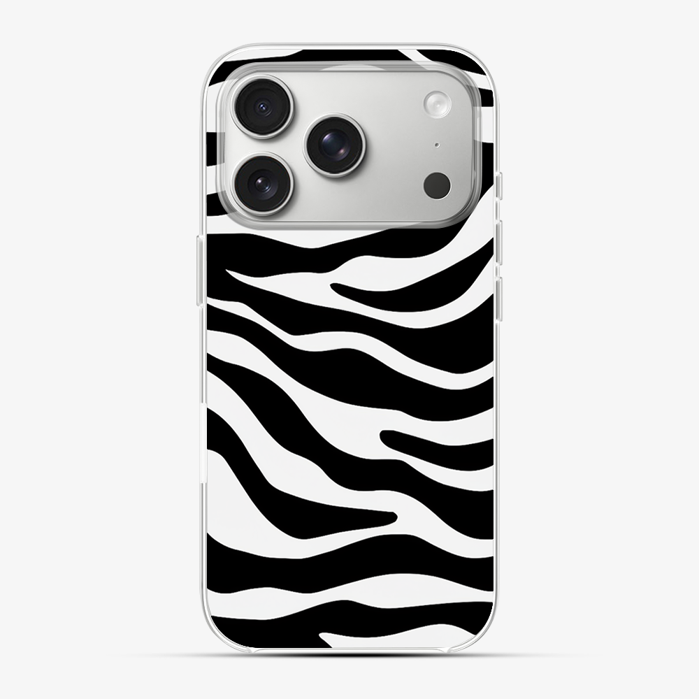 Zebra Phone Case | White