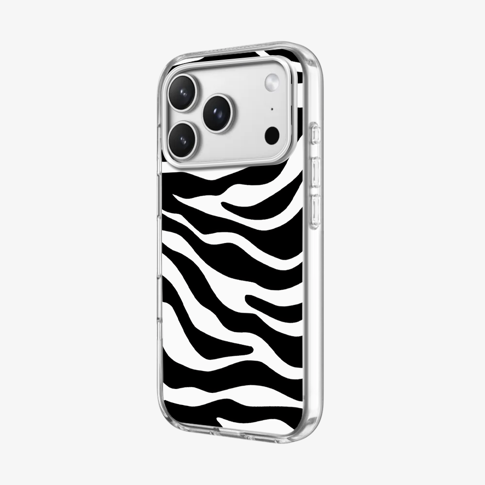 Zebra Phone Case | White
