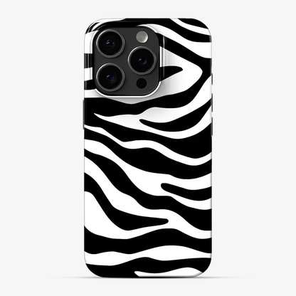 Zebra Phone Case | White