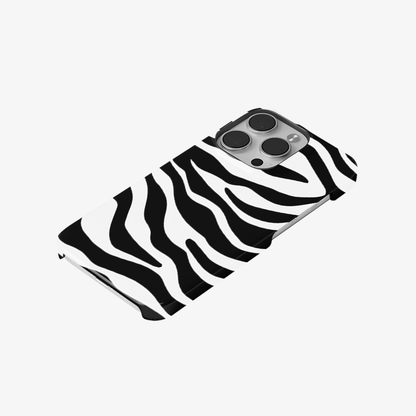Zebra Phone Case | White