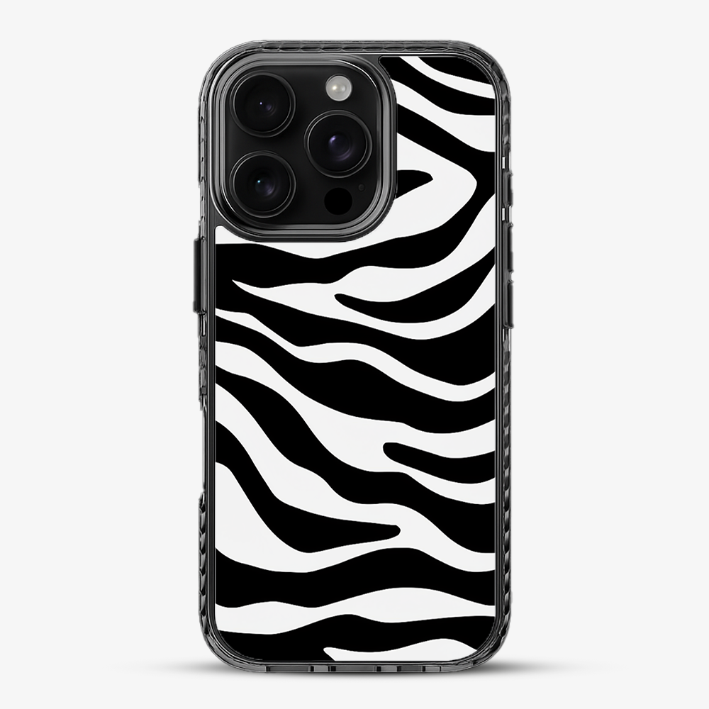 Zebra Phone Case | White
