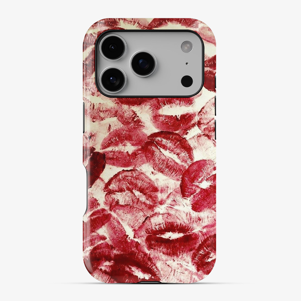 Red Lips Pattern Phone Case