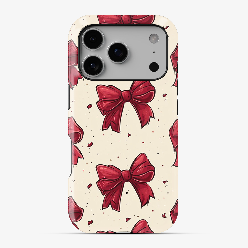Bow And Heart Phone Case