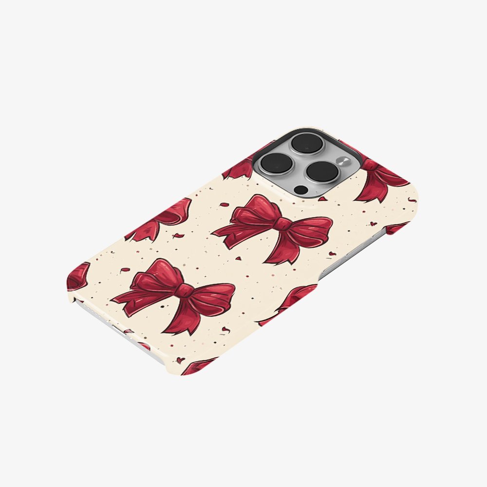 Bow And Heart Phone Case