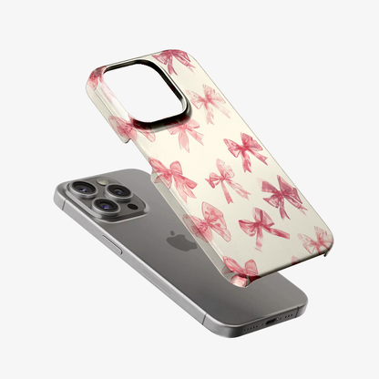 Coquette Sketchy Bow Phone Case