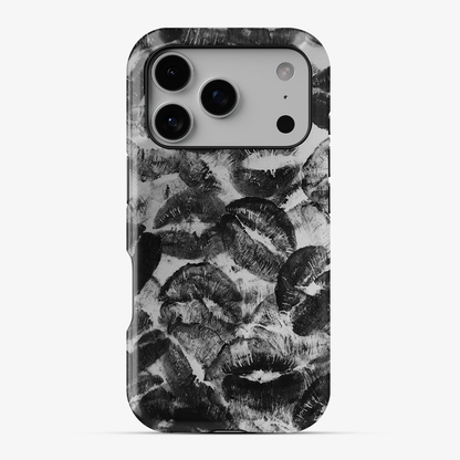 Black Lips Pattern Phone Case