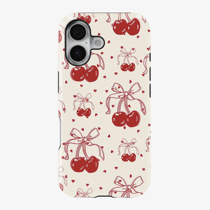 Cherry And The Bow Phone Case