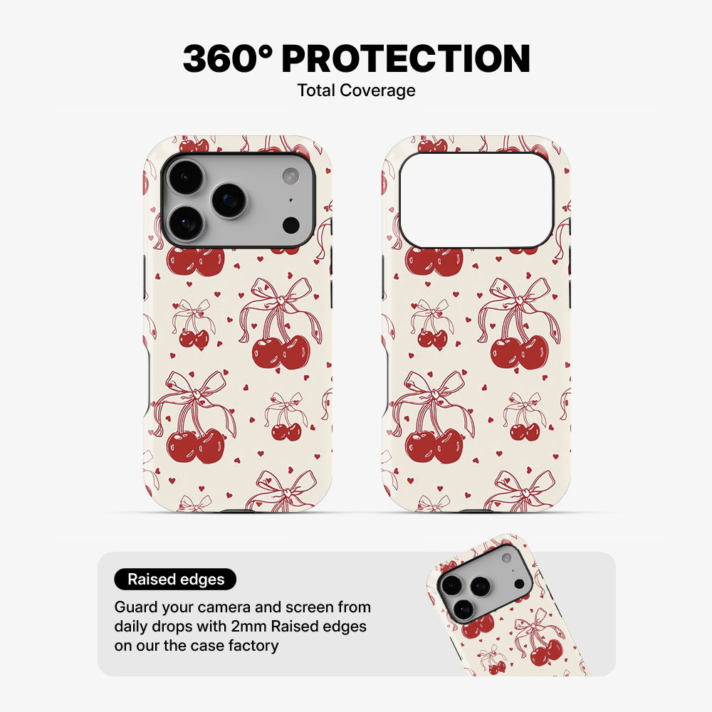 Cherry And The Bow Phone Case
