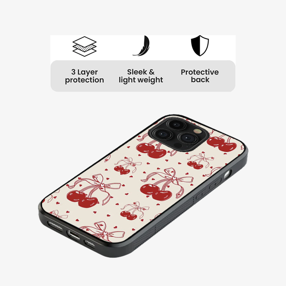 Cherry And The Bow Phone Case