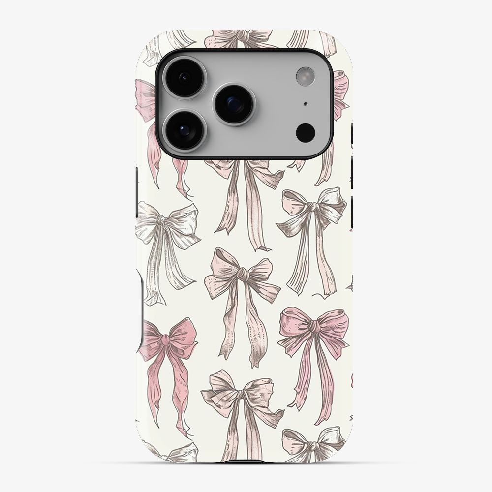Coquette Tall Bow Phone Case