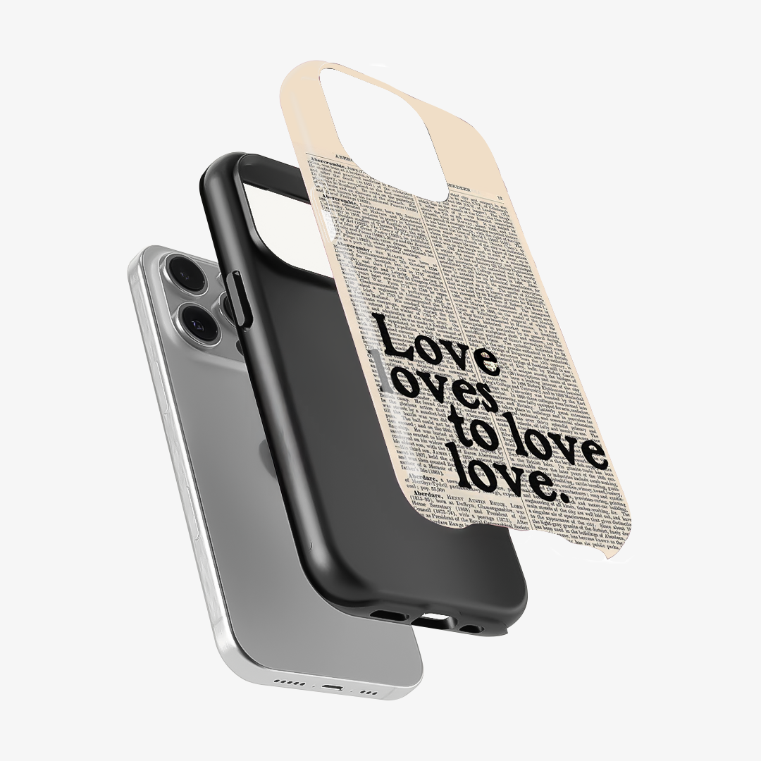 Love Loves to Love Phone Case