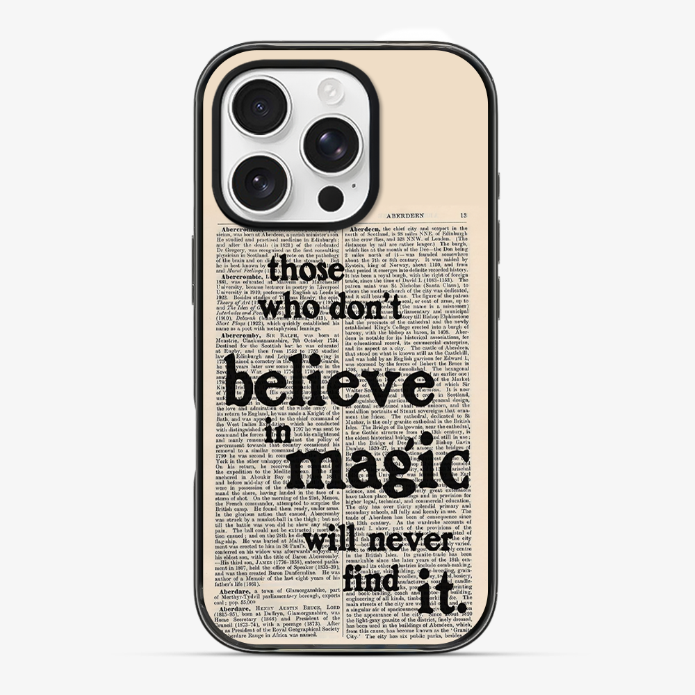 Believe in Magic Phone Case