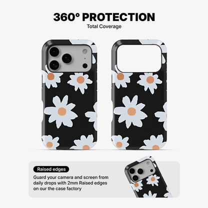 Black Lilies Phone Case