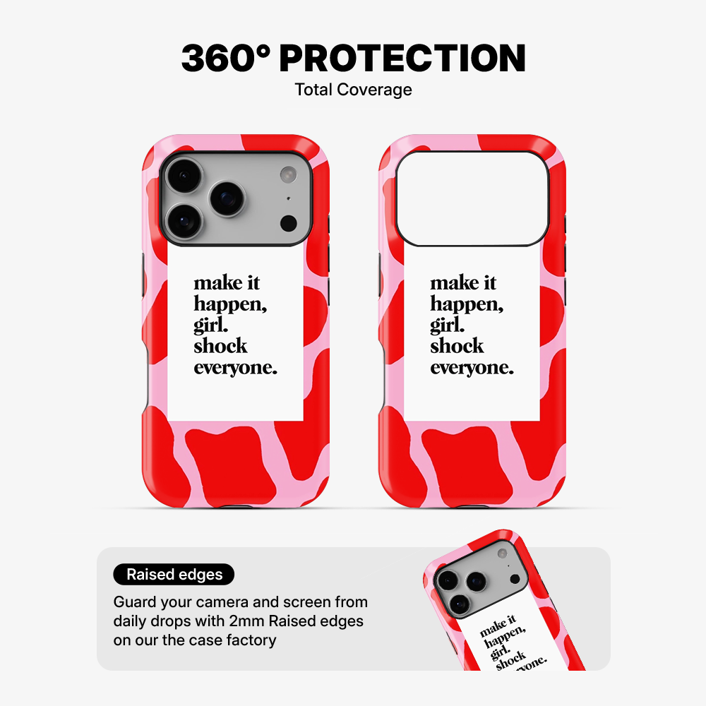 Girl Shock Everyone Phone Case