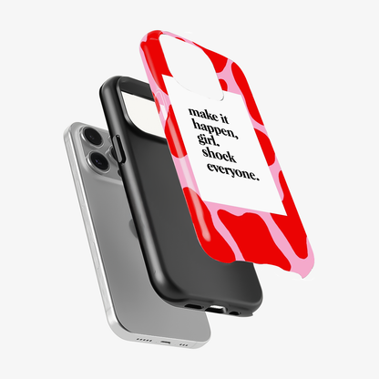 Girl Shock Everyone Phone Case