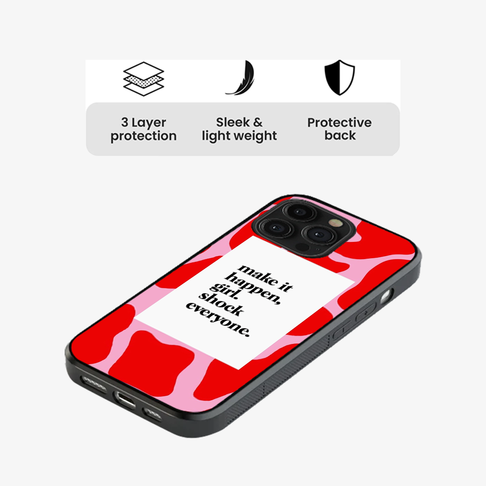 Girl Shock Everyone Phone Case