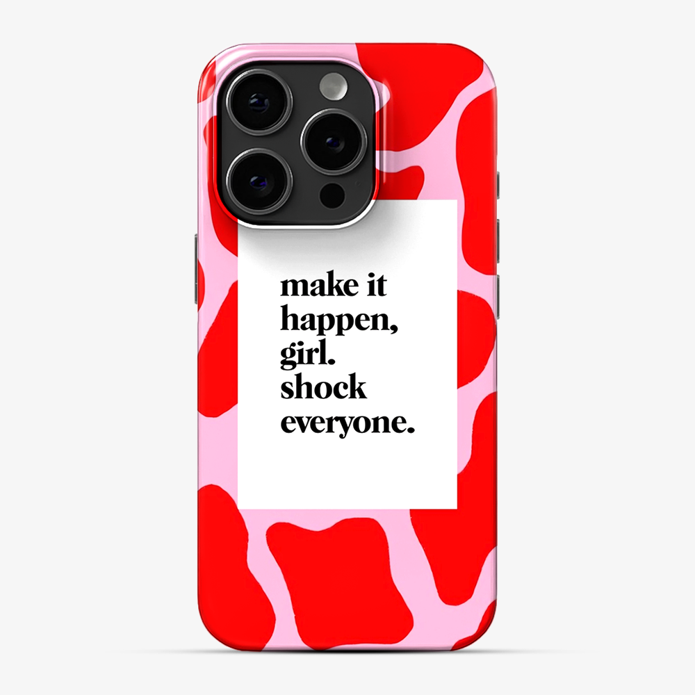 Girl Shock Everyone Phone Case