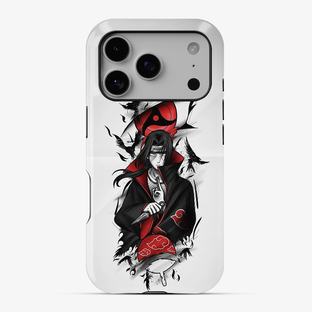 Itachi Sharingan Anime Phone Case