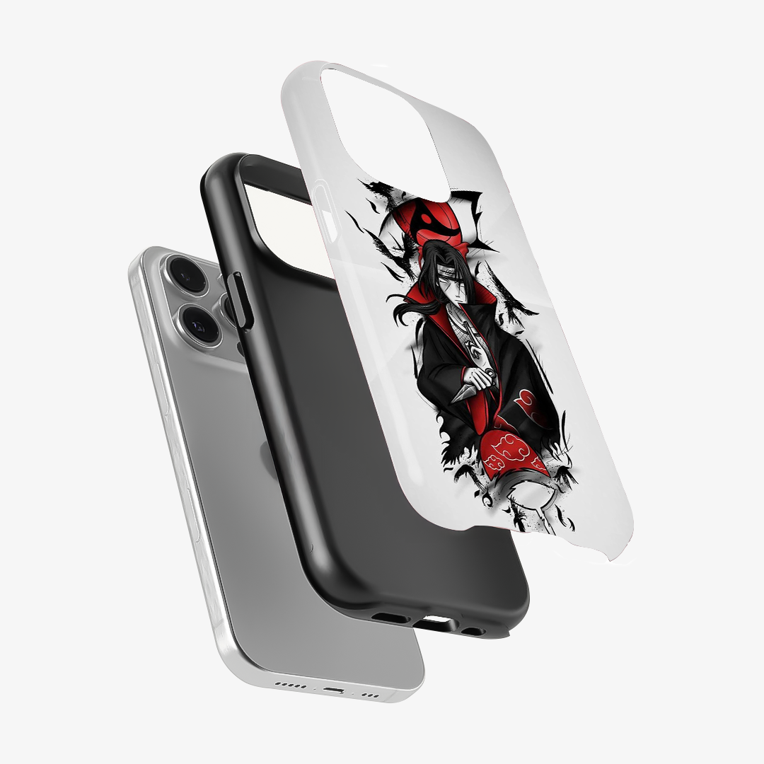 Itachi Sharingan Anime Phone Case