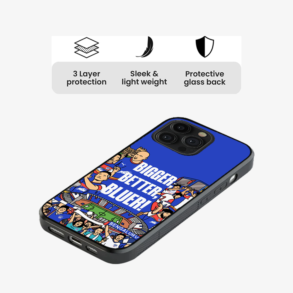 Bigger Better Bluer Bengaluru FC Phone Case