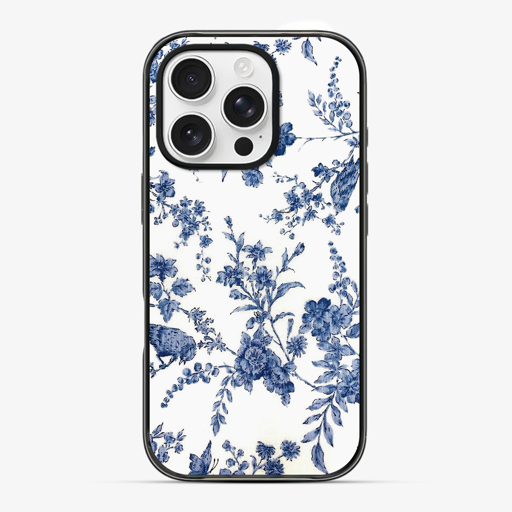 Blue Flowers Phone Case