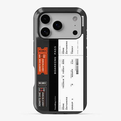 Boarding Pass Phone Case