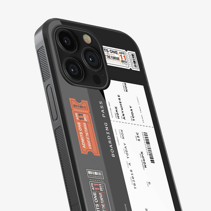 Boarding Pass Phone Case