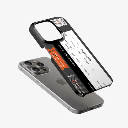 Boarding Pass Phone Case