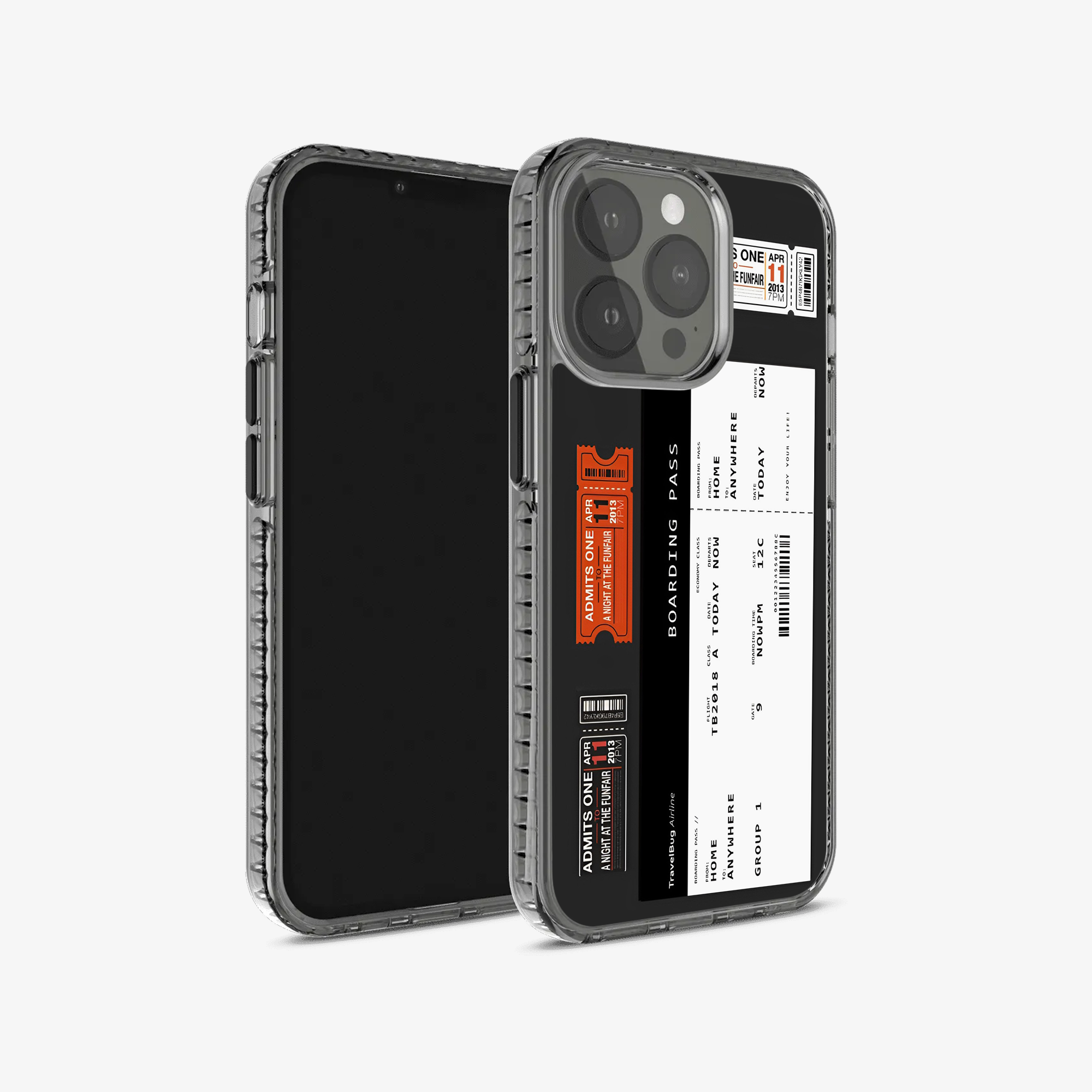 Boarding Pass Phone Case