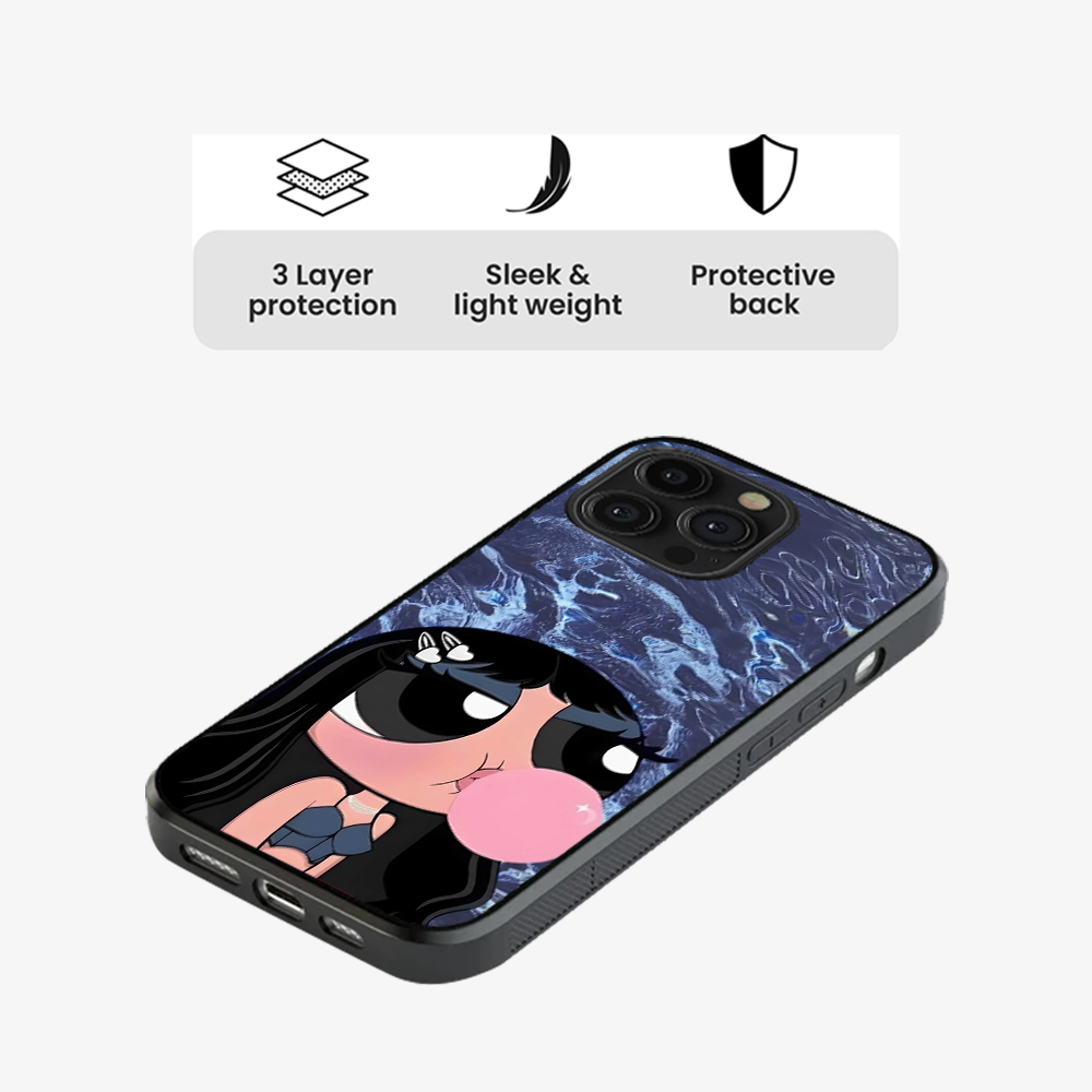Bubbles Baddie Phone Case