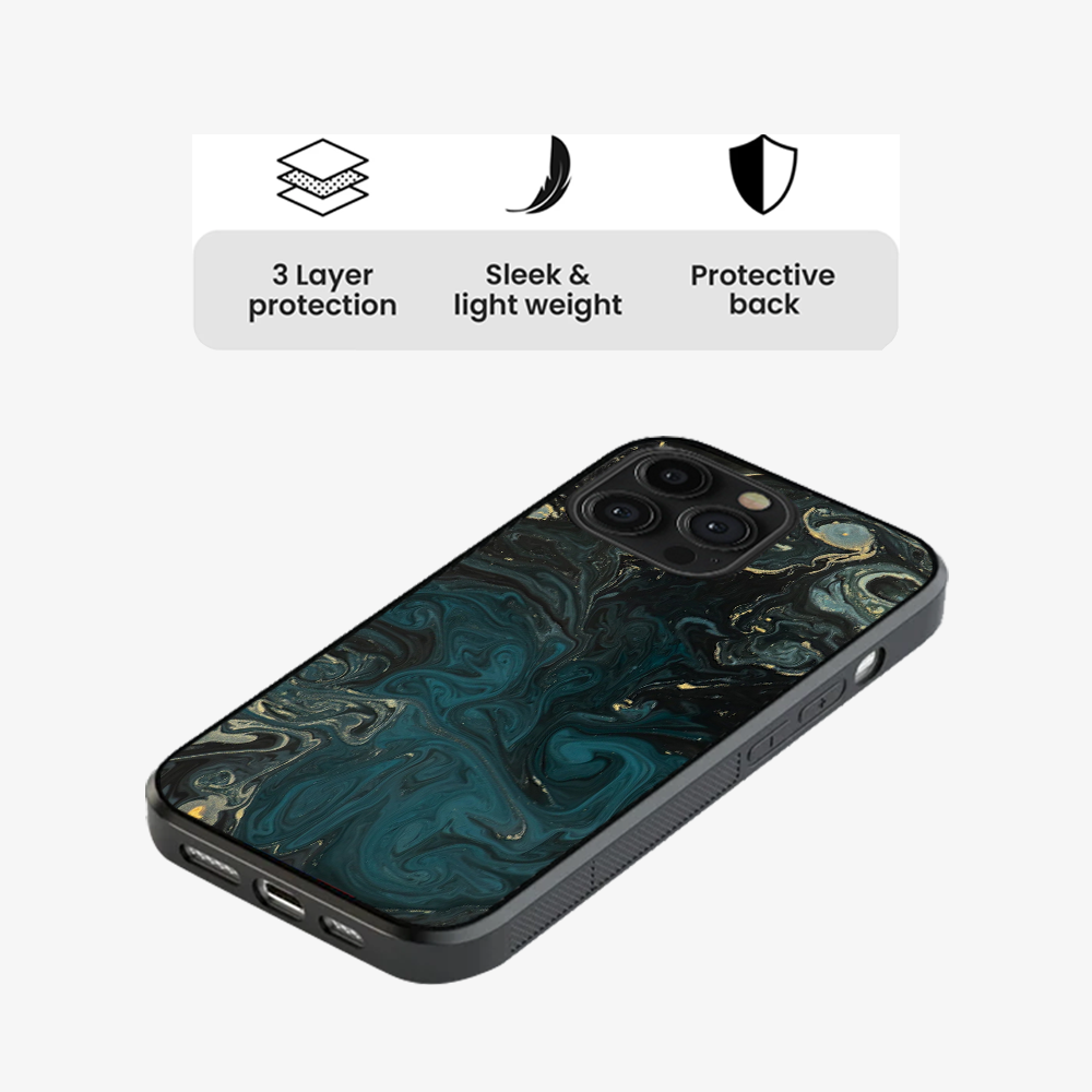 Green Gold Phone Case