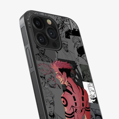 Sukuna Silhouette Phone Case