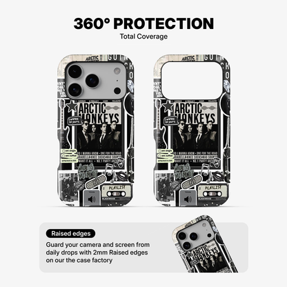Arctic Monkeys Sticker Phone Case
