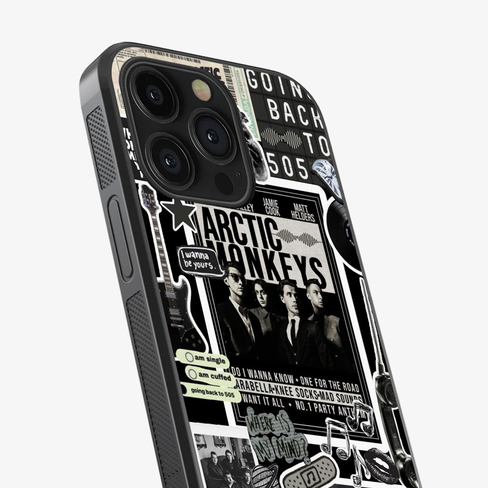 Arctic Monkeys Sticker Phone Case