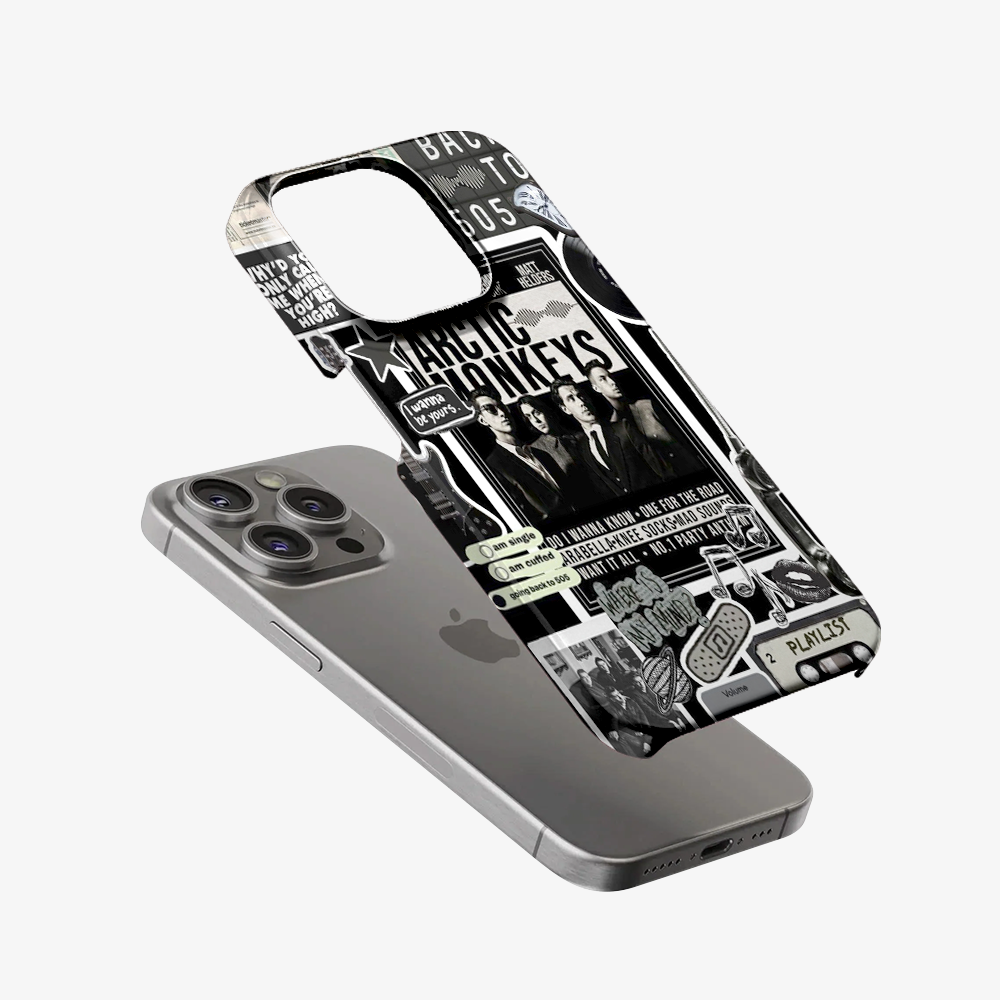 Arctic Monkeys Sticker Phone Case