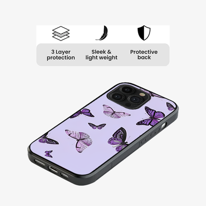 Butterfly Phone Case | Purple