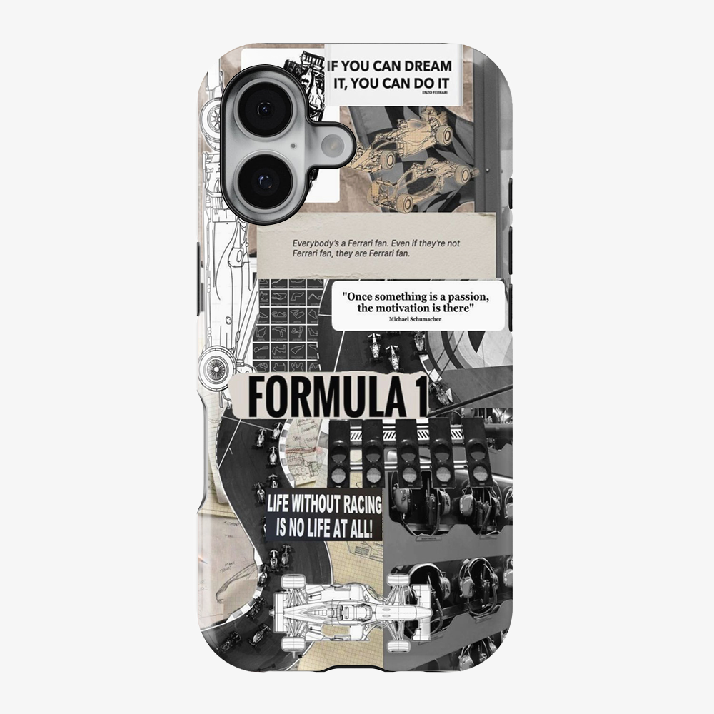 Formula 1 Sticker Phone Case