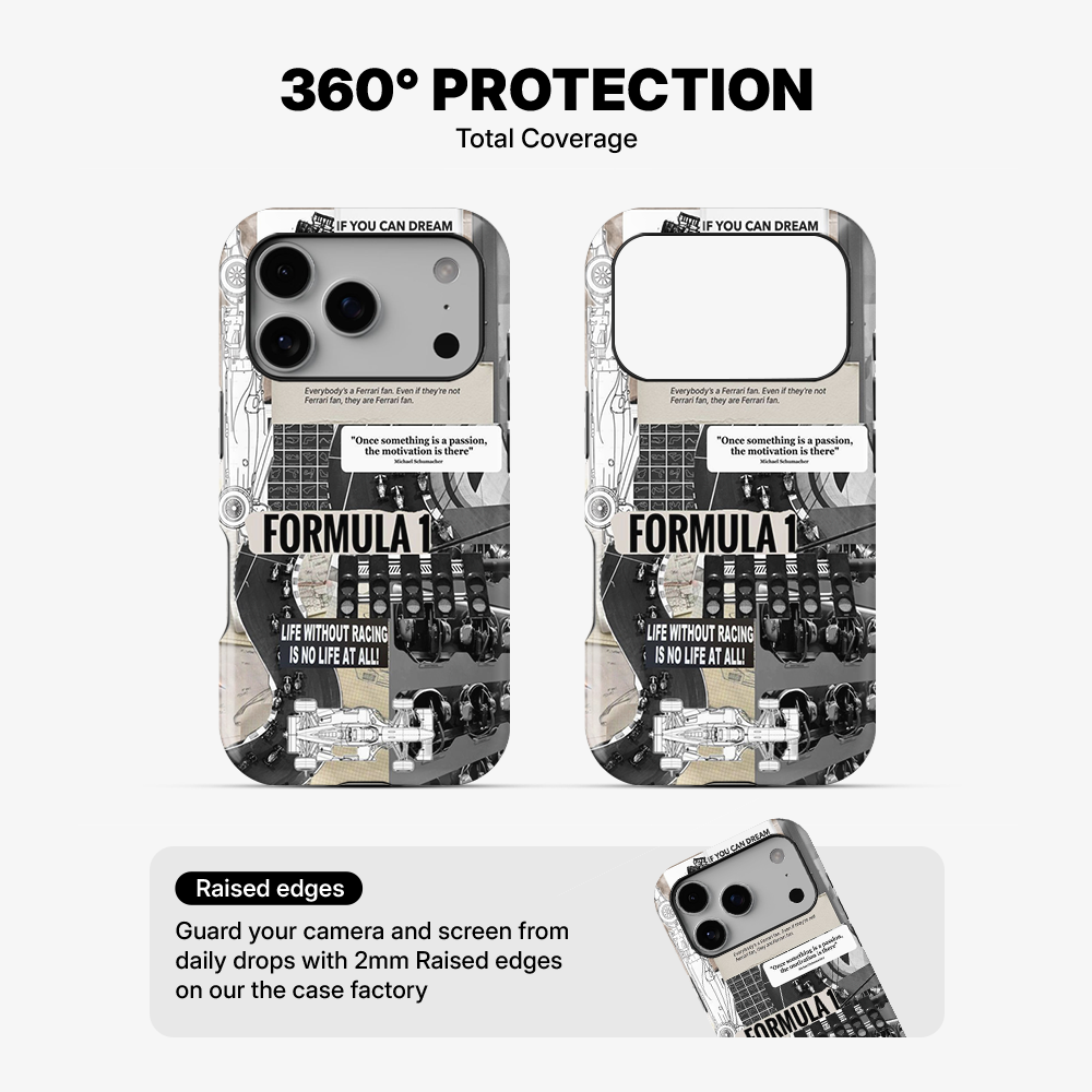 Formula 1 Sticker Phone Case
