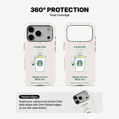 Cancer | Starbucks Phone Case