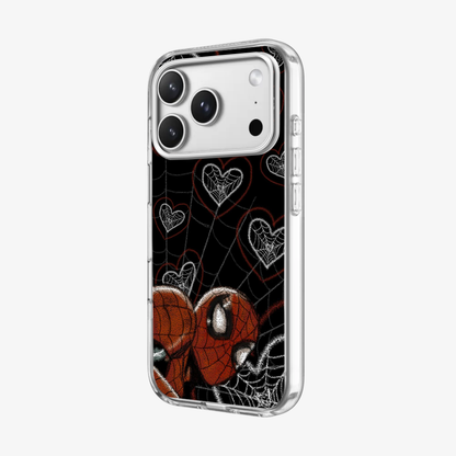 Spiderman Web-Heart Phone Case