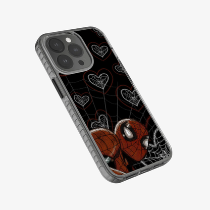 Spiderman Web-Heart Phone Case