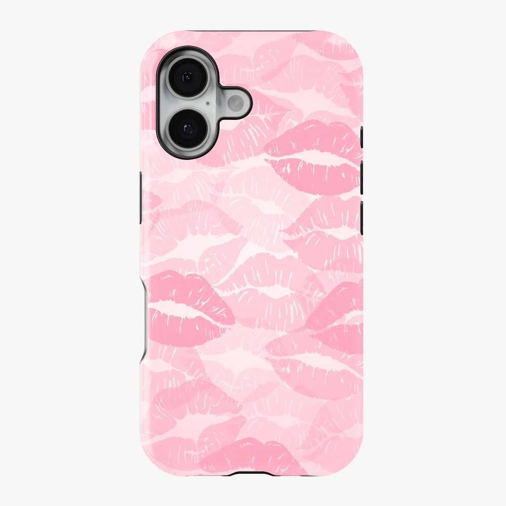 Pink Lips Pattern Phone Case | Two